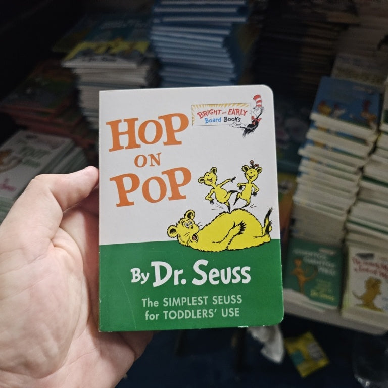 New $5 Hop on Pop (Bright and Early Series)  by Dr. Seuss (Board Book)