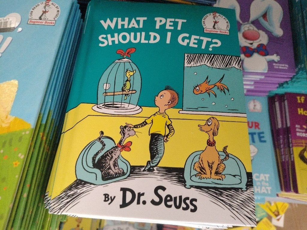 New $10 What Pet Should I Get? - (Beginner  Books) by Dr. Seuss (Hardcover)