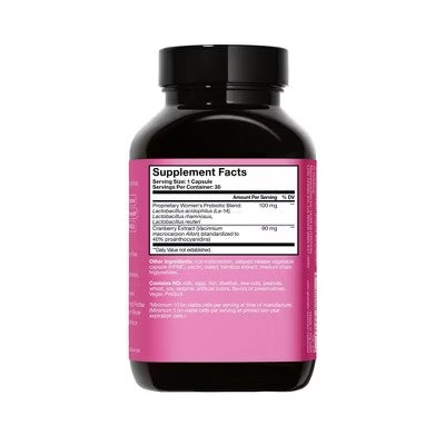 $26 HUM Nutrition Private Party Probiotics Vegan Capsules for Vaginal & Urinary Tract Health - 30ct