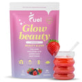 $40 Glow Beauty Collagen for Women |Hyaluronic Acid, Vitamin C, Lion's Mane, Biotin & More |Promotes Skin, Hair & Nail Health |Collagen Peptides Powder |O