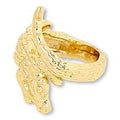 $60 Bellezza Bronze Textured Crocodile Ring sz 5 New Bellezza Bronze Textured Crocodile Ring Styled with ring stacks or worn as a solo statement look, Bellezza's crocodile band comes through with the elegant, Italian-inspired edge. Snap up a fabulously f