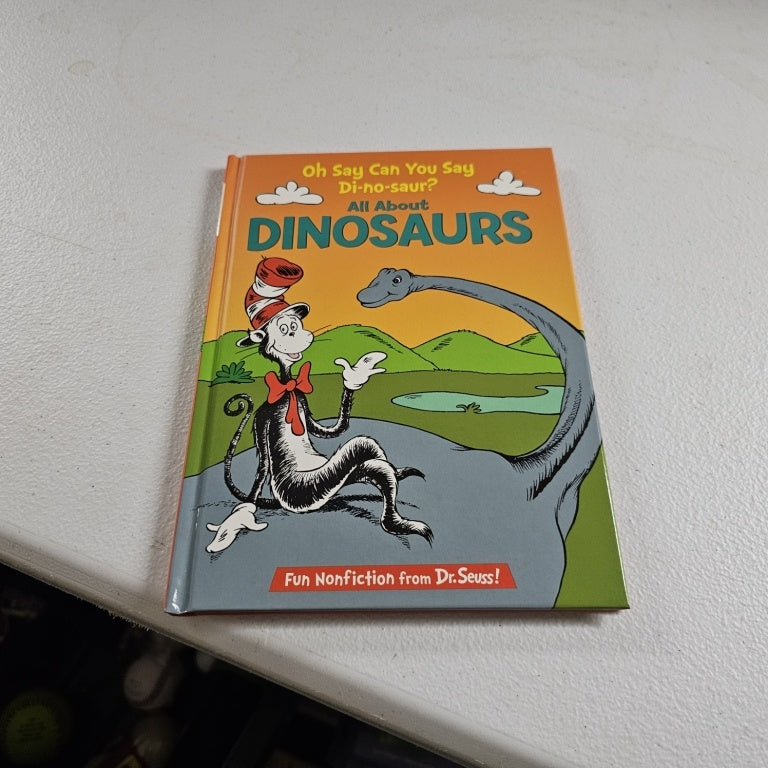 New $5 Oh Say Can You Say Di-No-Saur? ( Cat  in the Hat's Learning Library) (Hardcover) by  Bonnie Worth