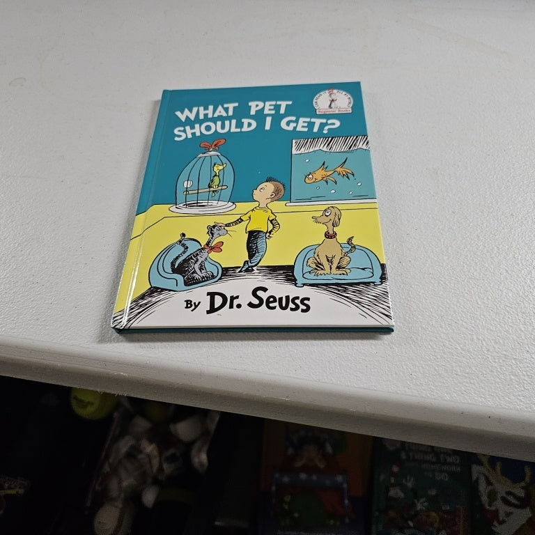 New $10 What Pet Should I Get? - (Beginner  Books) by Dr. Seuss (Hardcover)