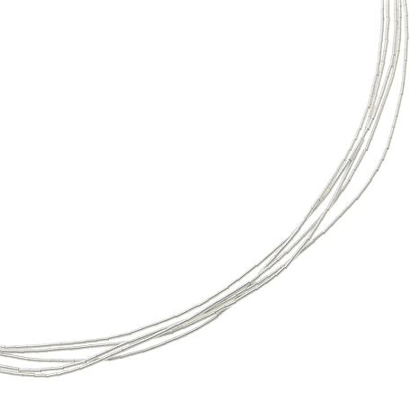 $140 Chaco canyon Liquid Silver 5 Strand 30" sterl 866176 New $140 Chaco canyon Liquid Silver 5 Strand 30" sterling silver