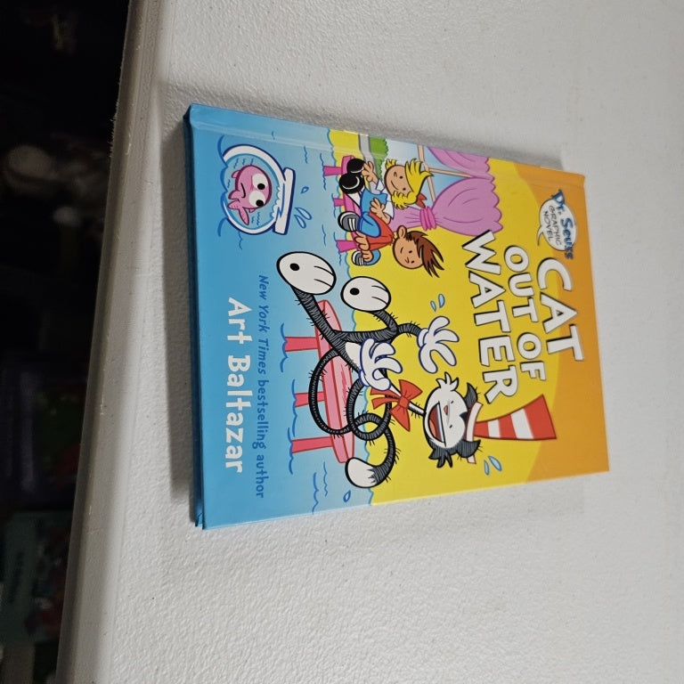 New $11 Dr. Seuss Graphic Novel: Cat Out of  Water - by Art Baltazar (Hardcover)