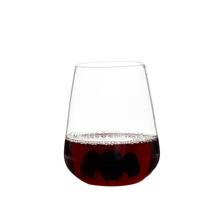 $11 Way to Celebrate Halloween Stemless Wine Glass bat set of 4