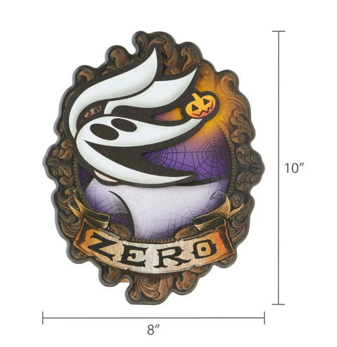 $12 nightmare before   christmas      zero dog display stand or wall   décor You   can    hang like a picture or   display on   table  top