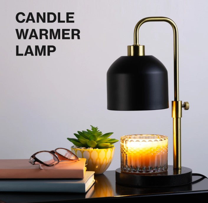 $25 Black Metal or hammered glass Candle    Warmer   Lamps.
