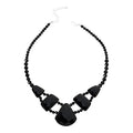 $135 Jay King Phosphosiderite with black chaledonc 861629 New $135 Jay King Phosphosiderite with black chaledoncy beads Reversible Necklace sterling silver Jay King Phosphosiderite with black chaledoncy beads Reversible Necklace sterling silver.