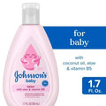 $4 Johnson's Baby Moisturizing Baby Lotion, Coconut Oil & Aloe, 1.7 fl. oz