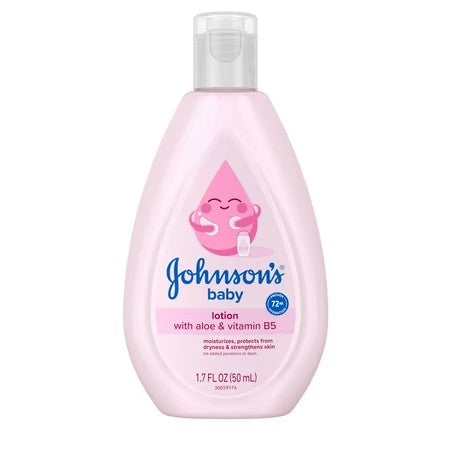 $4 Johnson's Baby Moisturizing Baby Lotion, Coconut Oil & Aloe, 1.7 fl. oz