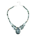 $165 Jay King Sterling Silver Multicolor Moss Agat 861844 New $165 Jay King Sterling Silver Multicolor Moss Agate Necklace 18" .925