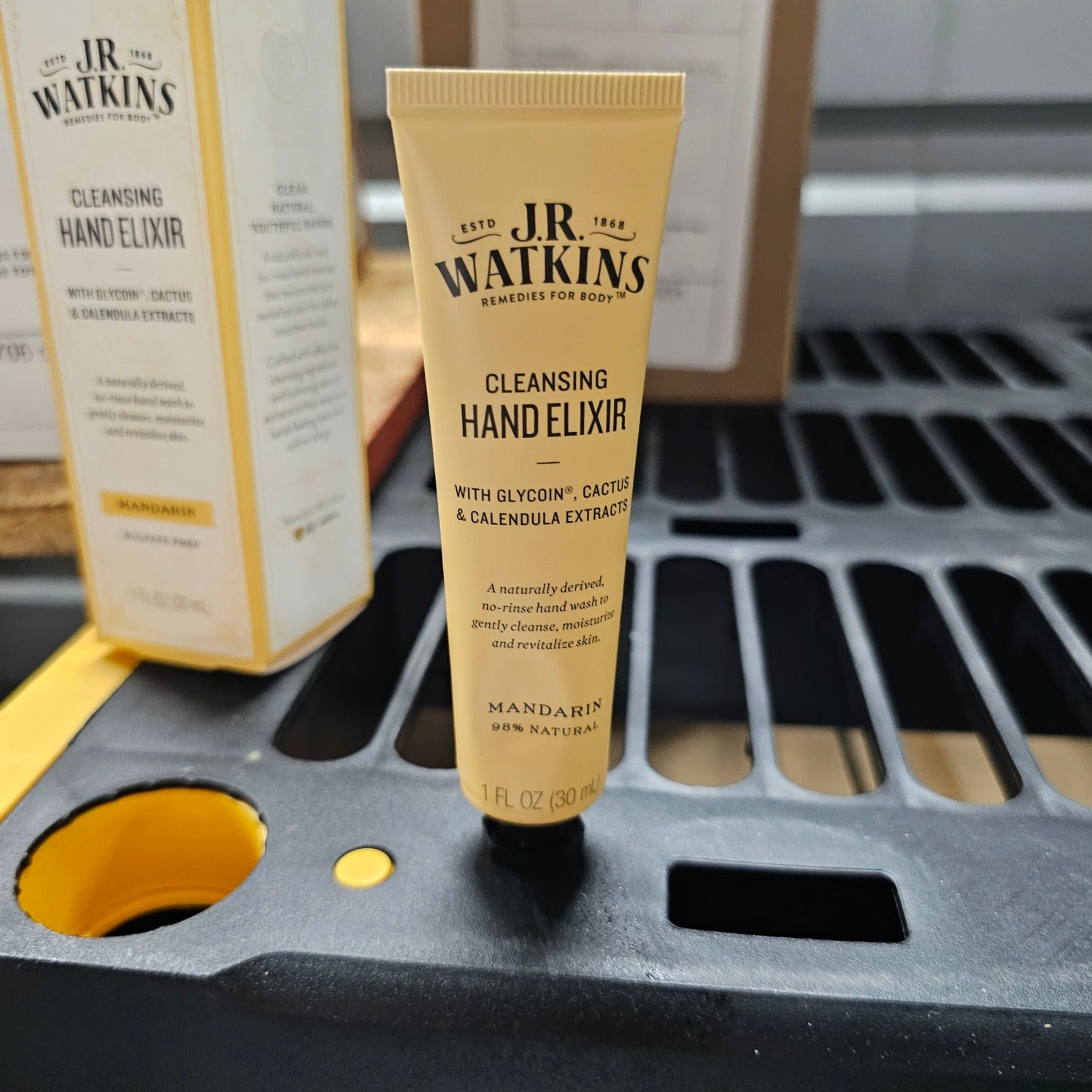 $9 J.R. Watkins JRW-007 1.00 oz Cleansing Hand Elixir Mandarin