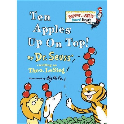 New $6 Ten Apples Up On Top! - By Dr. Seuss (  Board Book )