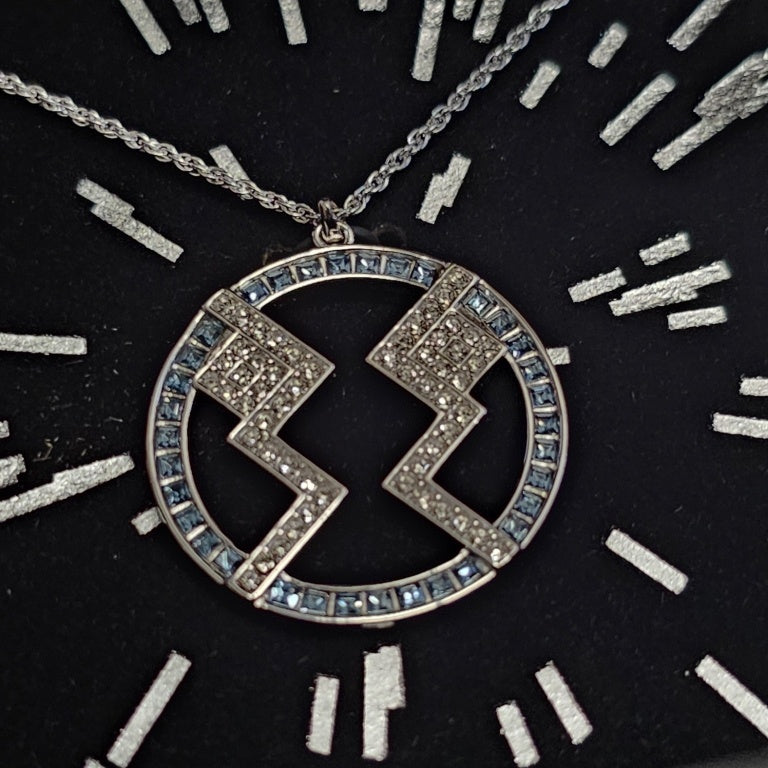 $150 Disney Star Wars RockLove Ahsoka Tano Crystal New 876318 $150 Disney Star Wars RockLove Ahsoka Tano Crystal Sterling 18" Necklace Star Wars RockLove Ahsoka Tano Crystal Sterling Silver 18" Necklace Flaunt your dedicated fandom with this sparkling
