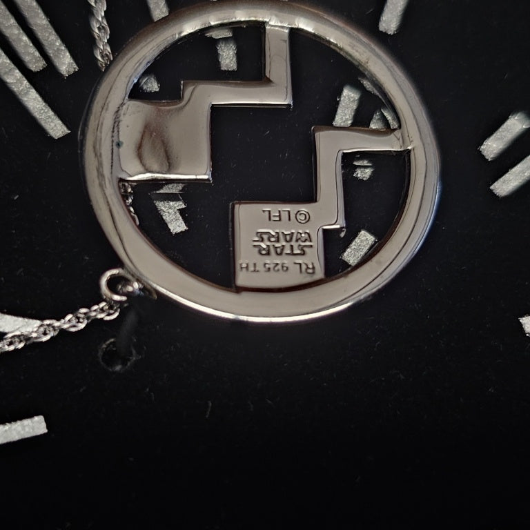 $150 Disney Star Wars RockLove Ahsoka Tano Crystal New 876318 $150 Disney Star Wars RockLove Ahsoka Tano Crystal Sterling 18" Necklace Star Wars RockLove Ahsoka Tano Crystal Sterling Silver 18" Necklace Flaunt your dedicated fandom with this sparkling