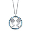 $150 Disney Star Wars RockLove Ahsoka Tano Crystal New 876318 $150 Disney Star Wars RockLove Ahsoka Tano Crystal Sterling 18" Necklace Star Wars RockLove Ahsoka Tano Crystal Sterling Silver 18" Necklace Flaunt your dedicated fandom with this sparkling