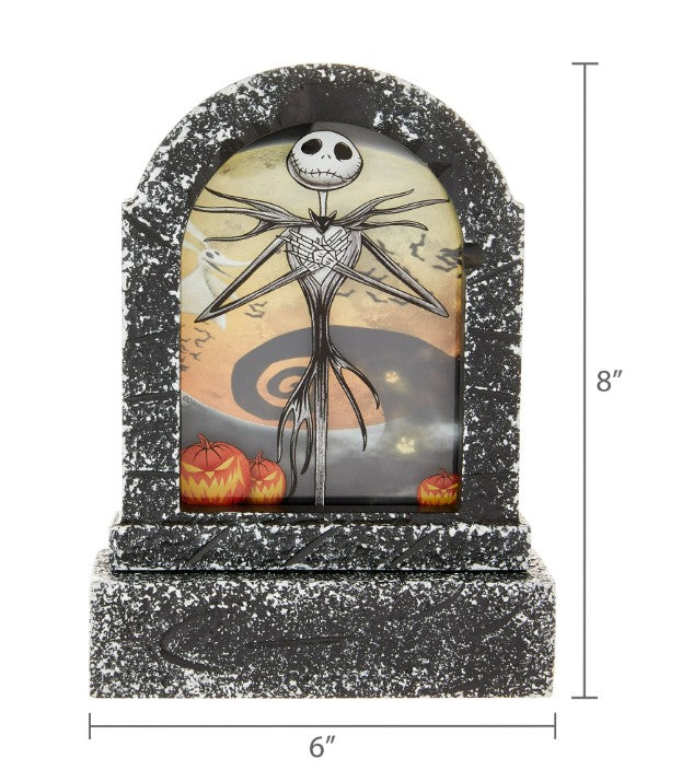$14 nightmare before   christmas      jack skellington lighted   tombstone This      tombstone features jack   skellington