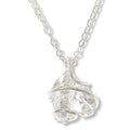 $130 double-terminated Herkimer diamond quartz cry New 878713 $130 double-terminated Herkimer diamond quartz crystal wrapped in a sterling silver cage