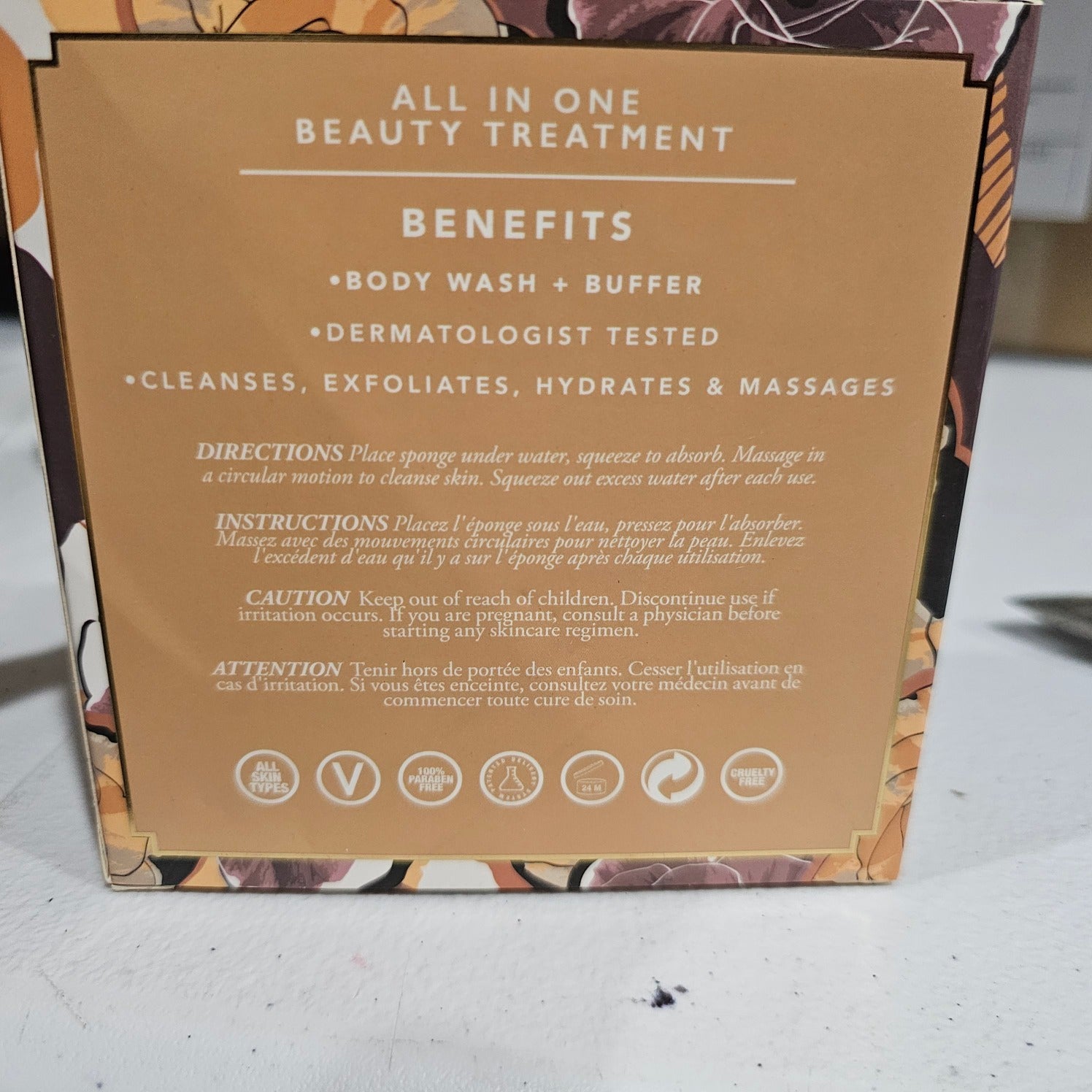 $32 Spongelle Multi Use Boxed Flower (Autumn Bloom)