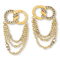 $40 Radiance by KMF chain earrings feature a dangl New 878463 $40 Radiance by KMF chain earrings feature a dangling tassel design with accent radiant gemstones sterling silver katherine Mcphee radiance by absolute.