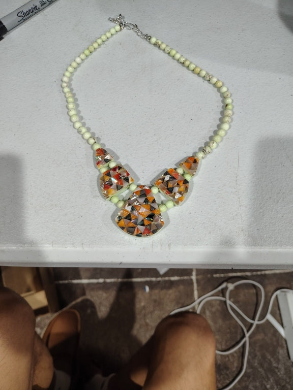 $190 JAY King Abalone REVERSIBLE Necklace STERLING New 861971 $190 JAY King Abalone REVERSIBLE Necklace STERLING SILVER