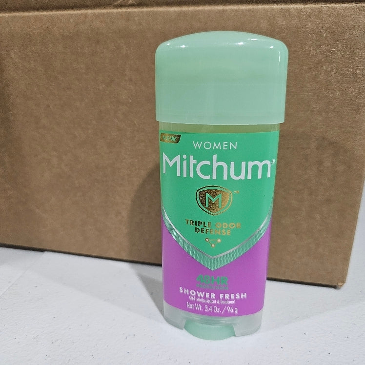 $10 Mitchum For Women Advanced Control Anti-Perspirant Deodorant Clear Gel, Shower Fresh 3.4oz