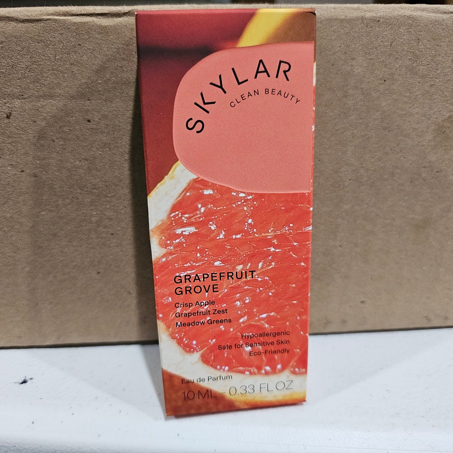$32 Skylar grapefruit grove Travel Spray for Women - Mini Fruity Citrus Perfume, crisp apple grapefruit zest meadow greens Notes - Hypoallergenic, Vegan, Clean Fragrance for Sensitive Skin - 10mL / 0.33 Fl oz