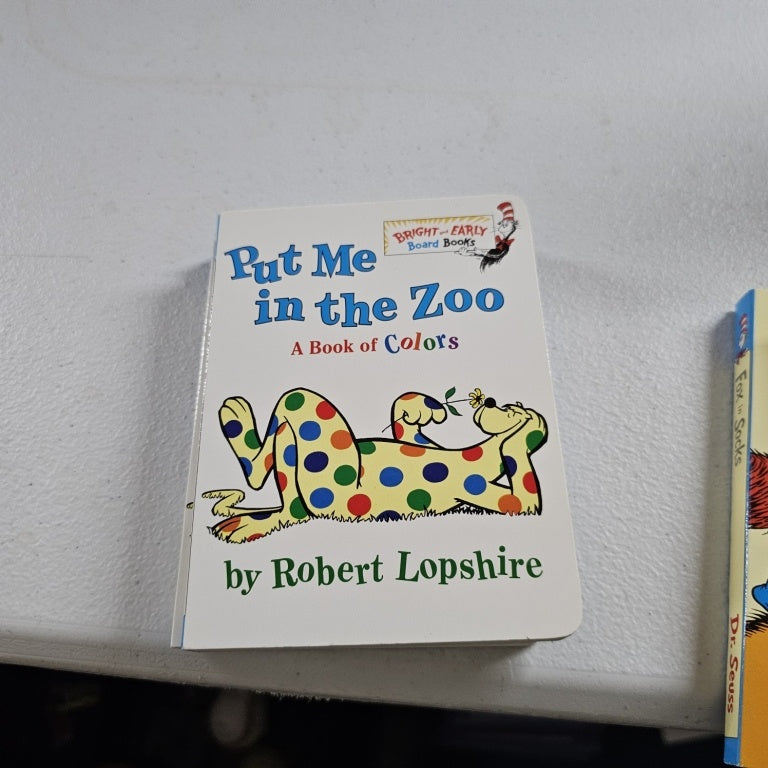 New $5 Put Me in the Zoo (Board Book) Author:  Robert Lopshire