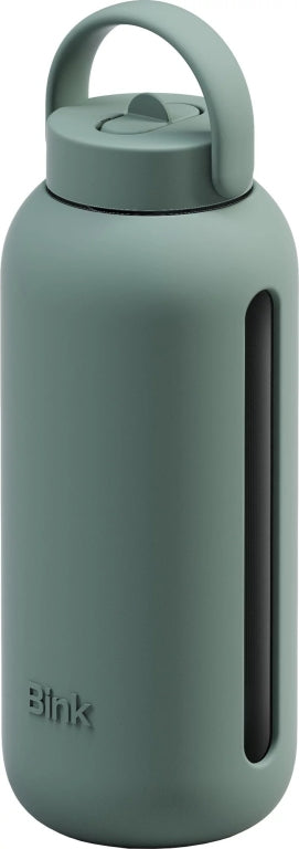 New $42 Bink 36 oz. Big Bottle with Flip cap camo green
