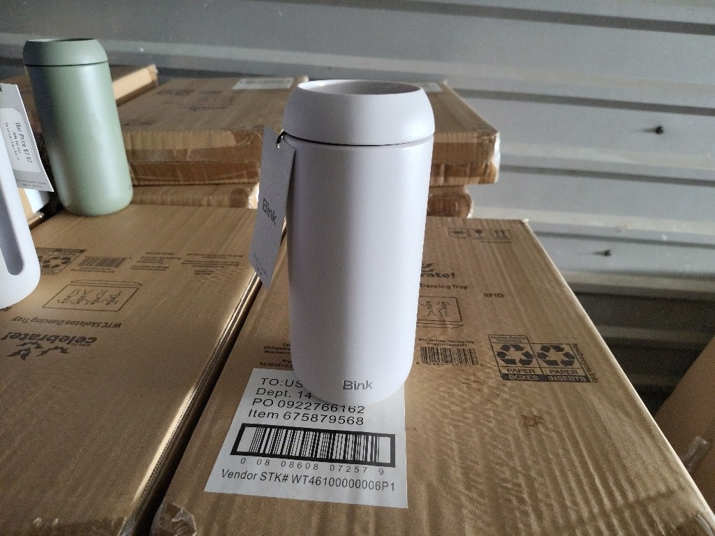 New $32 Bink 17 oz. Sip Tumbler bone color