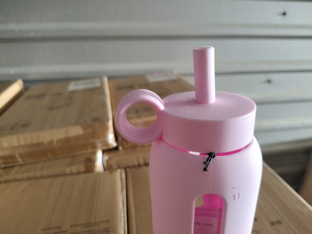 New $34 Bink 21 oz. Straw Tumbler pink oyster color